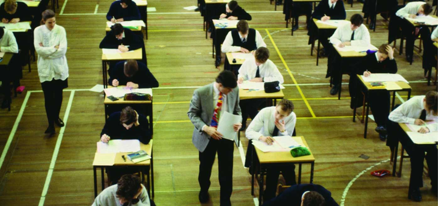 Cell phone jammer in the exam room