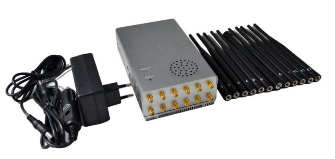 components of signal jammer device
